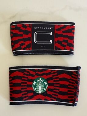 Starbucks TWO Reusable Cup Sleeves